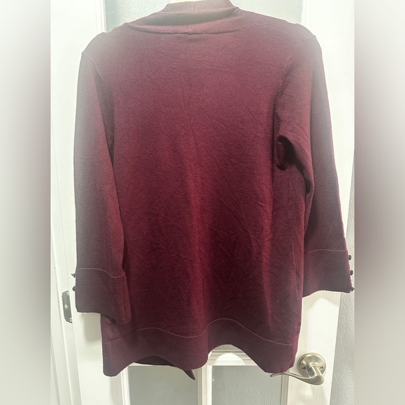 NWT EVOLUTION BY CYRUS Myna Lightweight Button Sleeve Cardigan - Picture 6 of 6